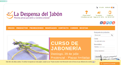 Desktop Screenshot of ladespensadeljabon.com